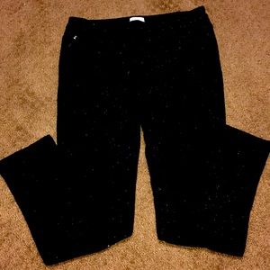 Pants Girls size XL stretch silvery/glittery sparkles EUC-like new, holiday